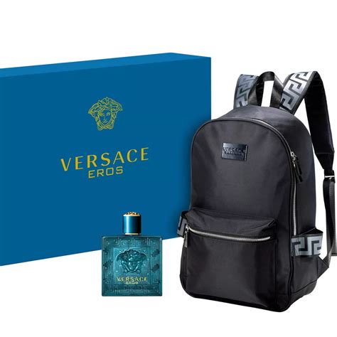 versace cologne pack|versace cologne set with backpack.